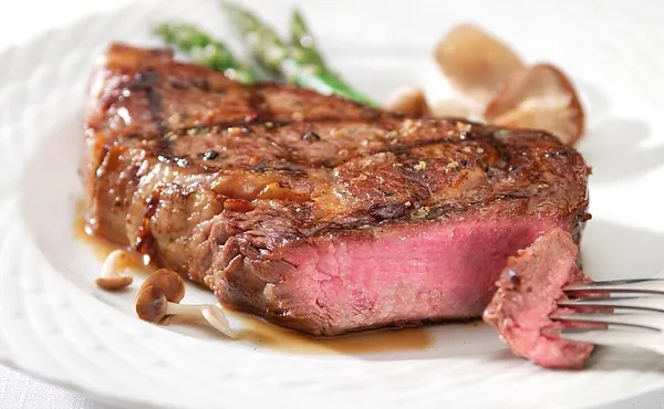 Picture of dinner at Oasis